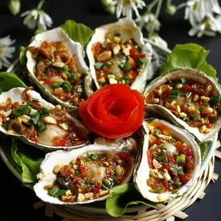 Hình ảnh Hàu nướng mỡ hành - 1 con