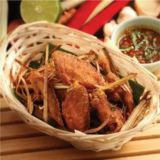 Hình ảnh Cánh gà chiên sả sợi