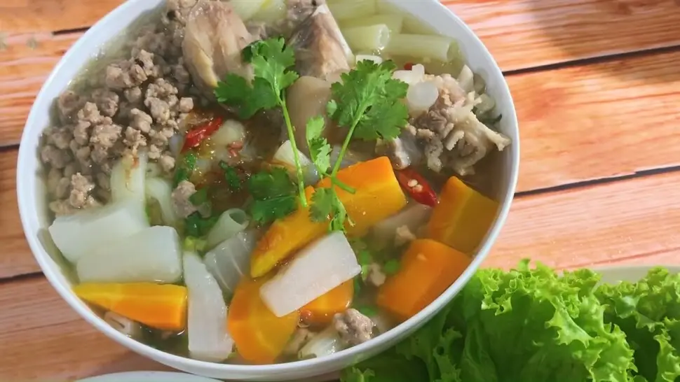 Hình ảnh Nui xương - giò