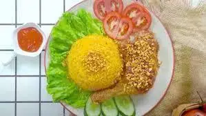 Hình ảnh Cơm Gà Mắm Tỏi Đùi Góc 4 Nhỏ