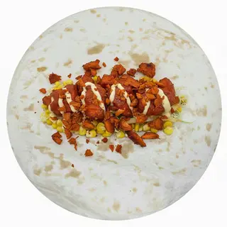Hình ảnh Tacos gà nướng BBQ phủ sốt phô mai