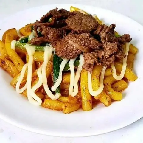Hình ảnh Nhân Mập - Nui Xào Bò & Trà Sữa - Nguyễn Trãi