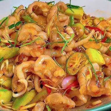 Hình ảnh Chân Gà Sốt Thái Ăn Vặt - Bếp Nhà Hào - Trần Thủ Độ
