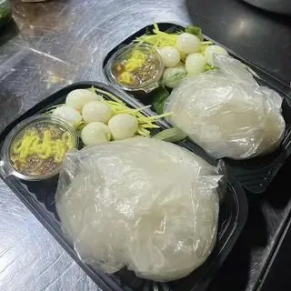 Hình ảnh Bánh phơi sương chấm muối bò