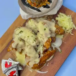 Hình ảnh Cánh gà tắm fromages