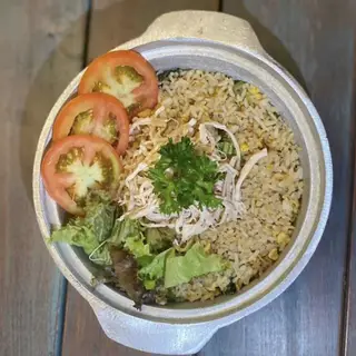 Hình ảnh Cơm chiên cá mặn xé