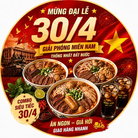 Hình ảnh BÚN BÒ HUẾ 105 - Đậm Vị Cố Đô - Âu Cơ