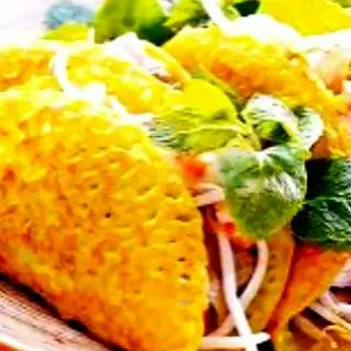 Hình ảnh Combo Bánh xèo tôm + Trà tắc
