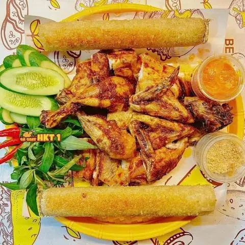 Hình ảnh Combo gà quay - 2 cơm lam cốt dừa