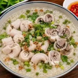Hình ảnh Cháo lòng phèo non - cuống họng