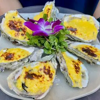 Hình ảnh Hàu nướng phô mai