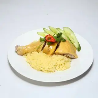 Hình ảnh Cơm gà đùi luộc