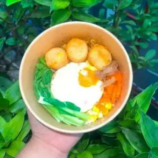 Hình ảnh Mì Indomi trứng - tàu hủ cá phô mai