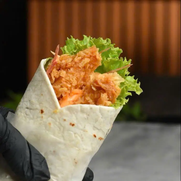 Hình ảnh Tacos tôm xù Mã Lai