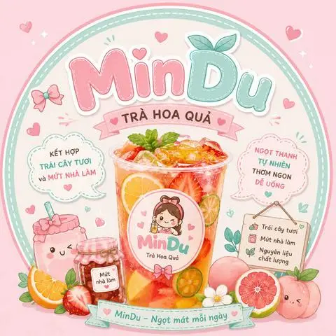 Hình ảnh Mindu - Tiệm Trà Hoa Quả - An Dương Vương