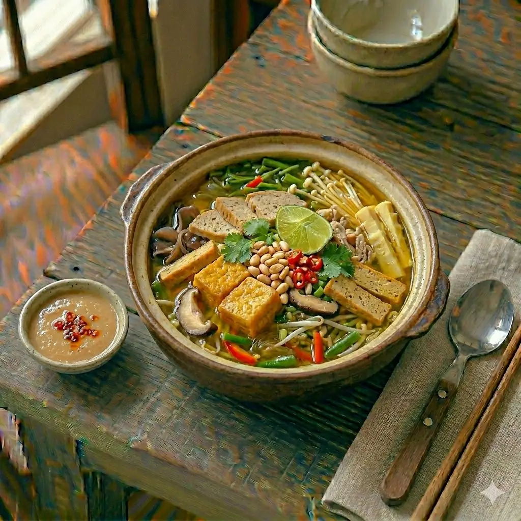 Hình ảnh Lẩu chao chay