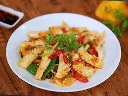 Hình ảnh Mực xào sa tế