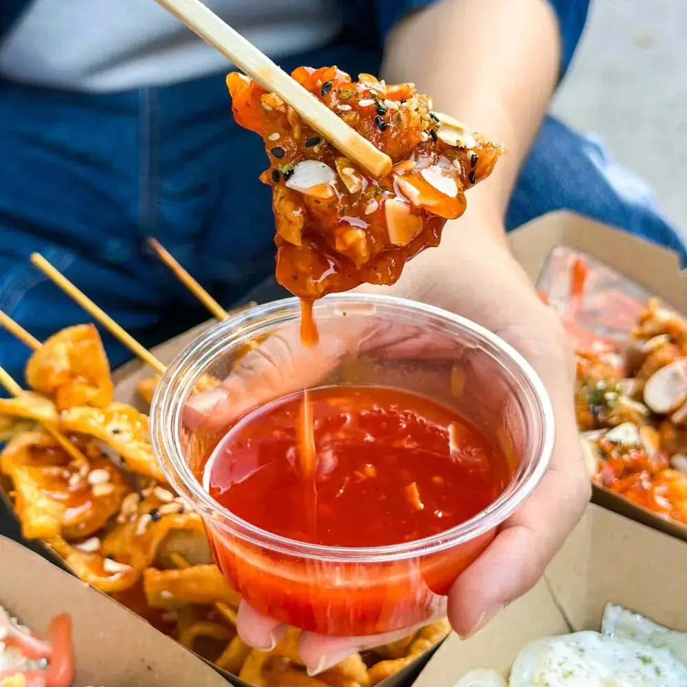 Hình ảnh Gà sốt chua ngọt