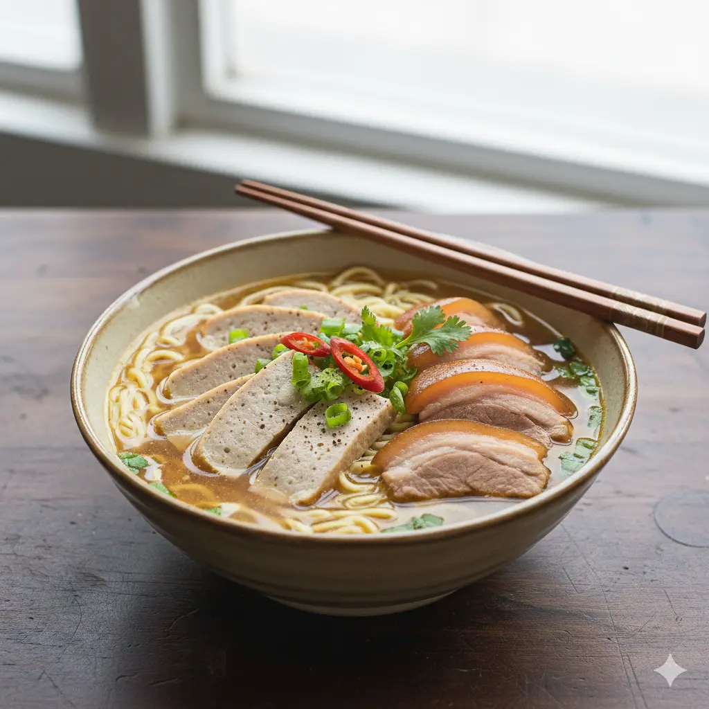 Hình ảnh Mì riêu giò