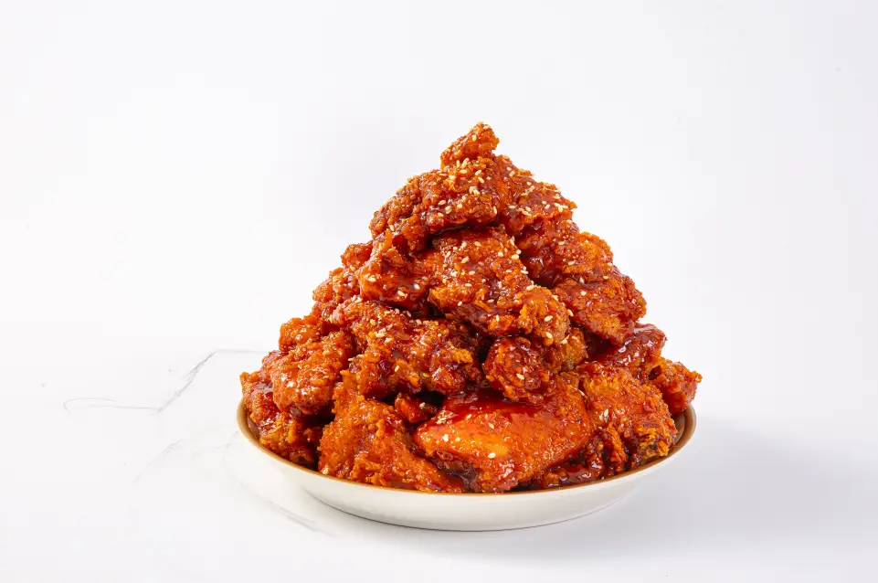 Hình ảnh Gà viên rán sốt ngọt