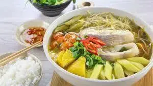 Hình ảnh Cơm canh chua cá