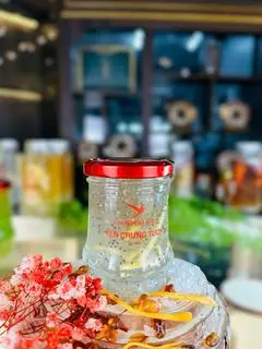 Hình ảnh Yến chưng tươi vị gừng - hạt chia - yến sợi dài - 150ml