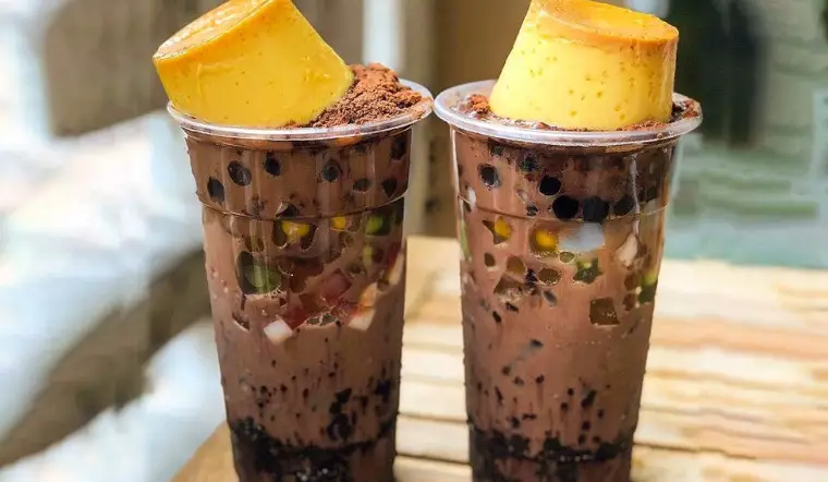 Hình ảnh Milo dầm full topping ly 1 lít 