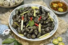 Hình ảnh Ốc vặn hấp sả