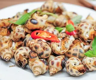 Hình ảnh Ốc hương nướng hấp