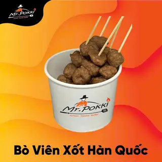 Hình ảnh Bò viên sốt Hàn Quốc