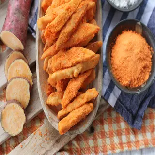 Hình ảnh Khoai lang lắc phô mai