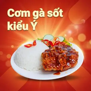 Hình ảnh Cơm gà sốt kiểu Ý