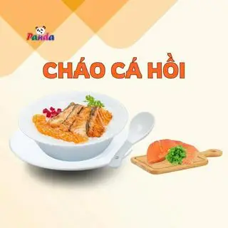 Hình ảnh Cháo cá hồi