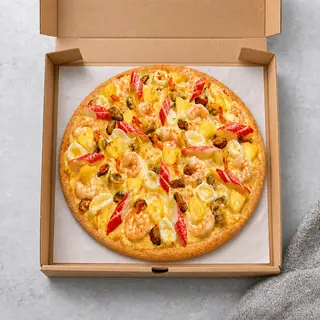 Hình ảnh Pizza hải sản phô mai