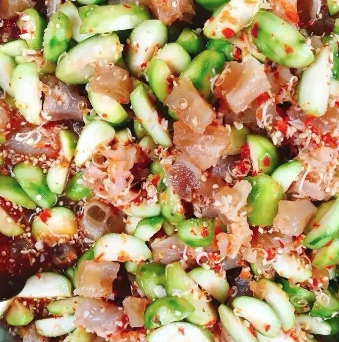 Hình ảnh Gân bò sốt thái