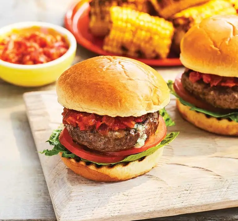 Hình ảnh Beef burger 2-tier