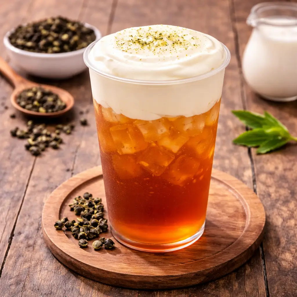 Hình ảnh Trà kem macchiato