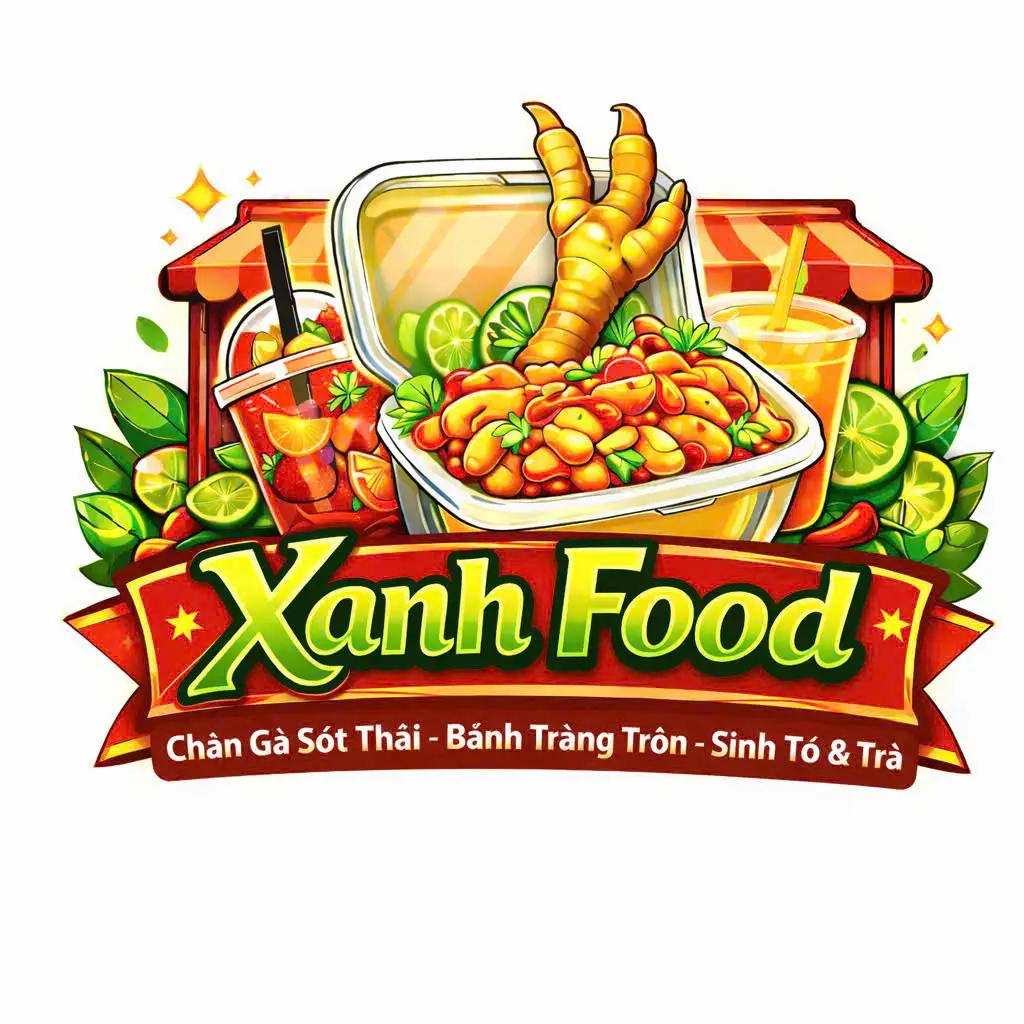 Hình ảnh Xanh Food - Chân Gà Sốt Thái, Bánh Tráng Trộn & Sinh Tố - Nguyễn Văn Lượng