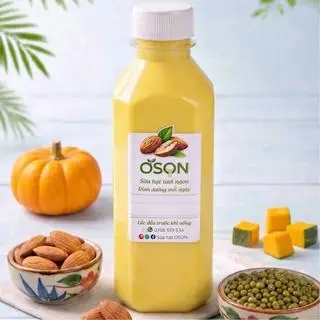 Hình ảnh Hạnh nhân - đậu xanh - bí đỏ