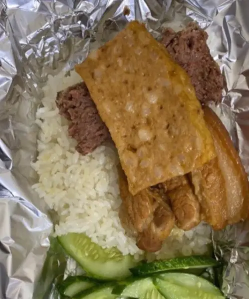 Hình ảnh Xôi pate chả thịt