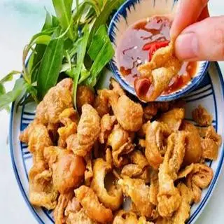 Hình ảnh Da gà chiên giòn