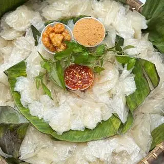 Hình ảnh Bánh tráng phơi sương chấm muối