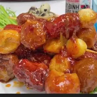 Hình ảnh Cá viên chiên sốt cay ngọt