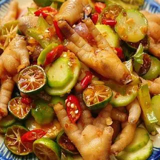 Hình ảnh Chân gà sốt Thái