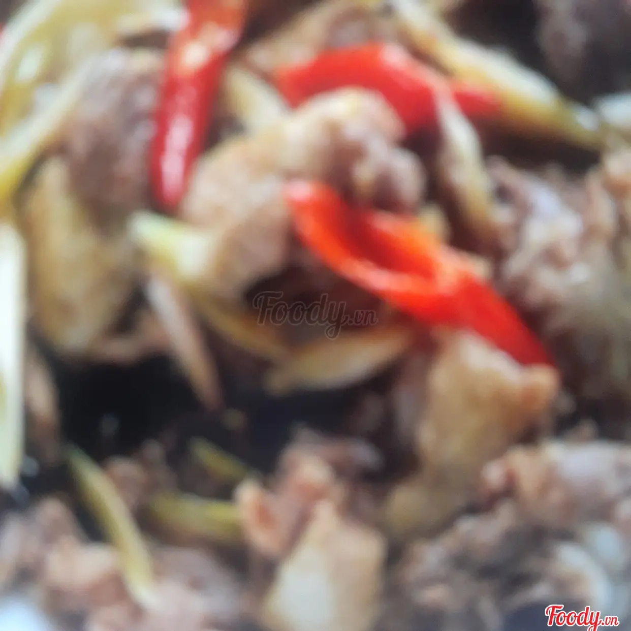 Hình ảnh combo nửa vịt nướng+ lòng mề xào 