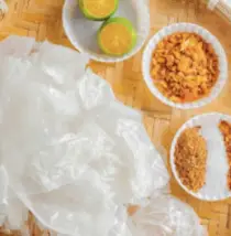 Hình ảnh Bánh tráng muối tắc