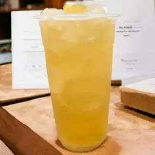 Hình ảnh Trà cam tươi vắt mix hạt đác