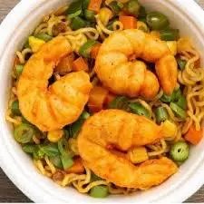 Hình ảnh Mì trộn tôm surimi