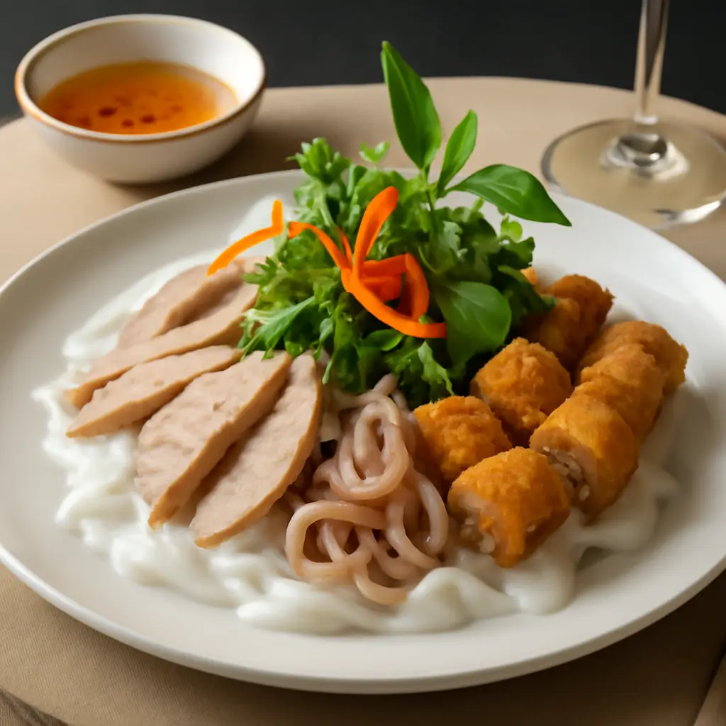 Hình ảnh BÁNH ƯỚT CHẢ BAO NGON