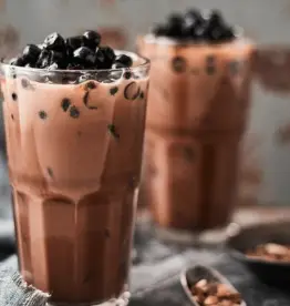 Hình ảnh Trà sữa socola full topping